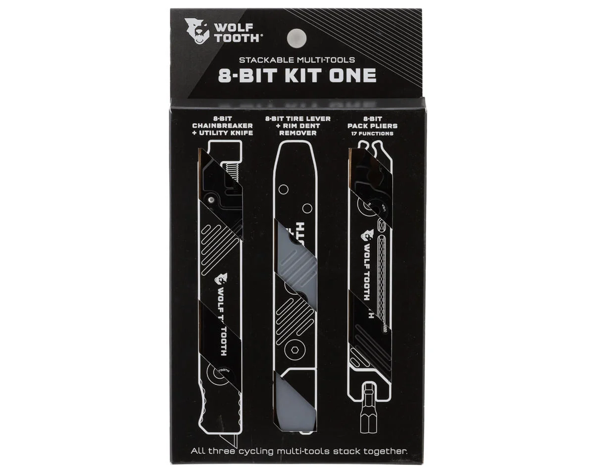 Wolf Tooth Components 8-Bit Kit One Multi-Tool (Black) (23 Functions) - view 5